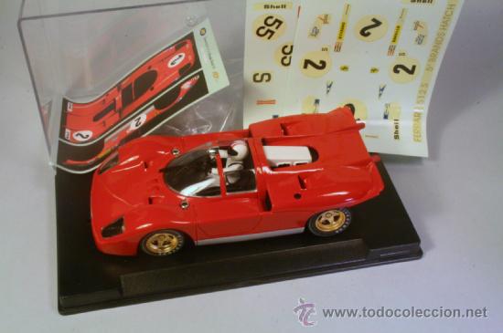 Ferrari 512 Rouge N°24 - Miniature Voiture FLY - Échelle ?