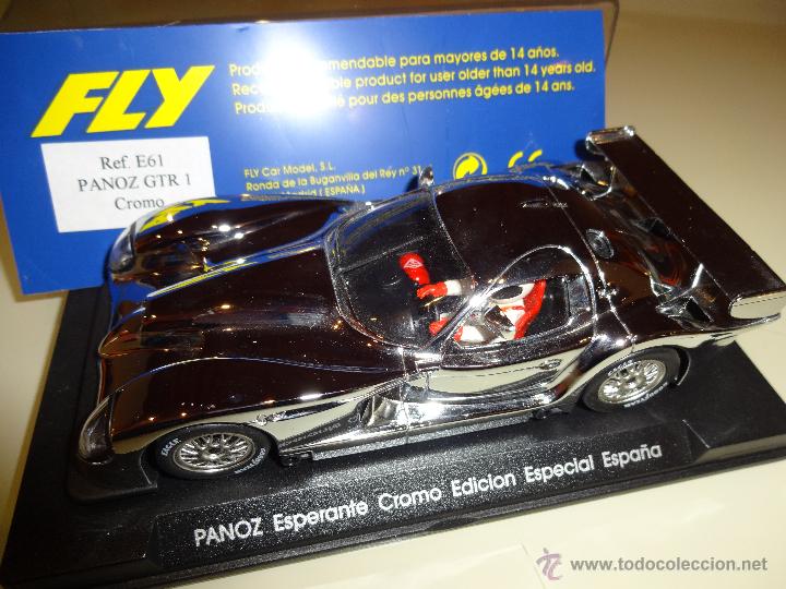 Fly Car Model E61 Panoz GRT 1 Cromo Edición Especial España 1:32 Limited Edition