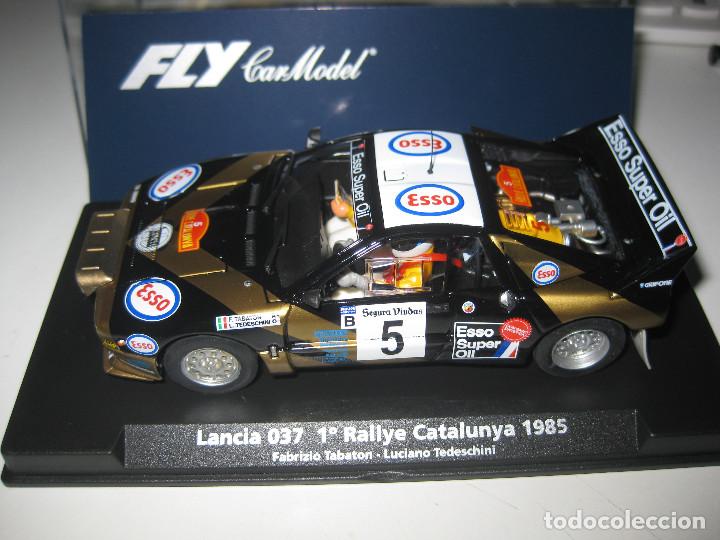 Slot Cars: A-994. LANCIA 037 RALLY CATALU&Ntilde;A DE FLY