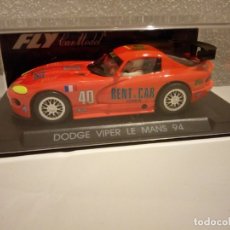 Slot Cars: FLY DODGE VIPER LE MANS 94. Lote 172428414