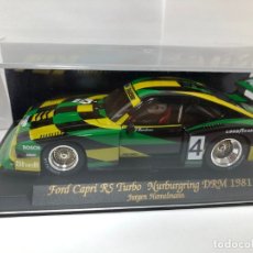 Slot Cars: COCHE SLOT FORD CAPRI RS TURBO NURBURGRING DRM 1981 NUEVO CON CAJA