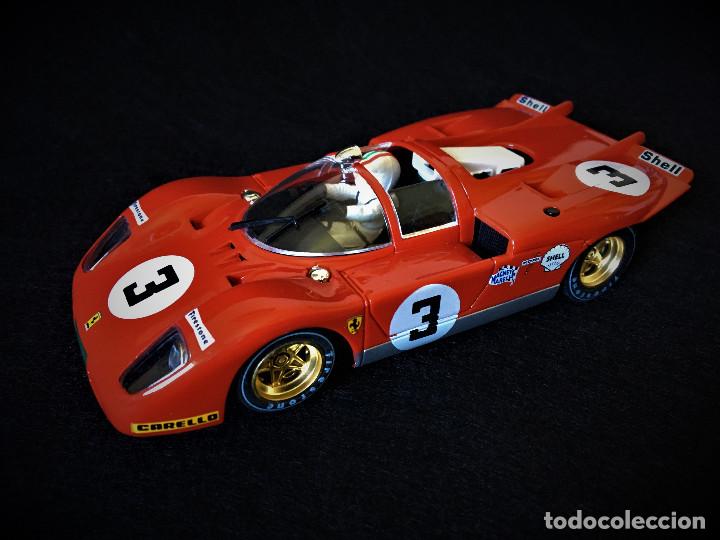Ferrari 512 S 8º Buenos Aires 1971 - Voiture Miniature FLY Rouge - Réf. C3