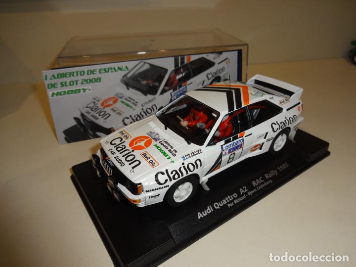 Slot Cars: FLY. Audi Quattro A2. Rac Rally 1985. Ed.Lta. I Abierto de España 2008 - Foto 2 - 242431730