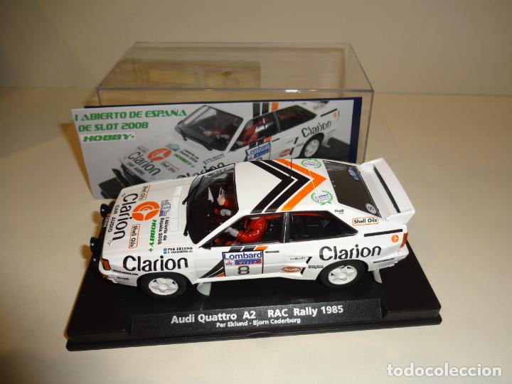Slot Cars: FLY. Audi Quattro A2. Rac Rally 1985. Ed.Lta. I Abierto de España 2008 - Foto 3 - 242431730