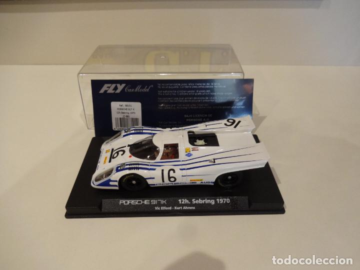 Slot Cars: FLY. Porsche 917K. 12H Sebring 1970. Ref. C-88 - 88101 - Foto 3 - 270348428