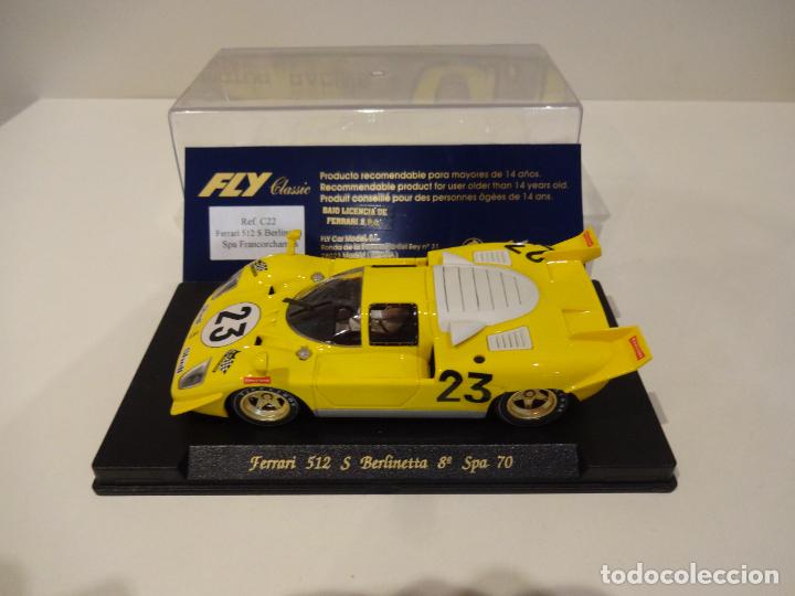 Slot Cars: Fly. Ferrari 512 S Berlinetta. SPA Francorchamps. Ref. C-22 - Foto 3 - 271564138