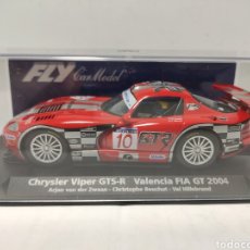 Slot Cars: FLY CHRYSLER VIPER GTS-R VALENCIA FIA GT 2004 REF. 88109