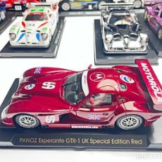 Slot Cars: PANOZ GTR-1 RED EDICION ESPECIAL UK. Lote 288231368