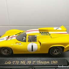 Slot Cars: LOLA T70 MK 3B 2º THRUXTON 1969. Lote 288599163