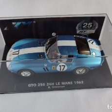 Slot Cars: FLY FERRARI GTO 250 LE MANS 1962 B. GROSSMAN. 25 ANIVERSARIO FLY CAR MODEL. VÁLIDO SCALEXTRIC. Lote 313735543