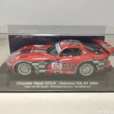 Slot Cars: FLY CHRYSLER VIPER GTS-R VALENCIA FIA GT 2004 REF. 88109. Lote 309059588