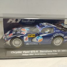 Slot Cars: FLY CHRYSLER VIPER GTS-R BARCELONA FIA GT 2003 REF. 88113. Lote 312242893