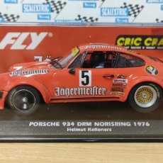 Slot Cars: PORSCHE 934 JAGGERMEISTER FLY SCALEXTRIC. Lote 313771943