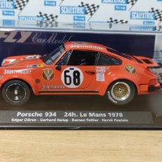 Slot Cars: PORSCHE 934 JAGGERMEISTER FLY CAR MODEL SCALEXTRIC. Lote 313772578