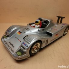 Slot Cars: SCALEXTRIC FLY PORSCHE JOEST TEST CAR PLATA. Lote 318101848