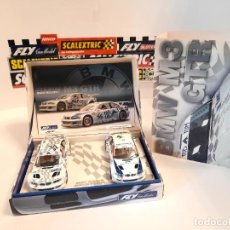 Slot Cars: BMW M3 GTR ” HARRY STOELTIE DUNCAN HUISMAN ” ” FLY SCALEXTRIC. Lote 325704938