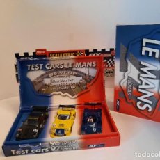 Slot Cars: TEST CARS LE MANS ( LISTER #52 MARCOS 600 #80 JOEST PORSCHE #7 FLY SCALEXTRIC. Lote 325768113