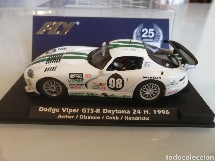 Slot Cars: DODGE VIPER GTS-R N&ordm;98 DAYTONA 1996 DE FLY