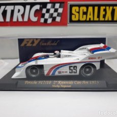 Slot Cars: PORSCHE 917/10 2° RIVERSIDE CAN-AM 1973 # 59 FLY SCALEXTRIC. Lote 350027119