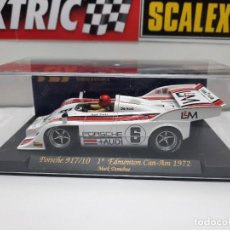 Slot Cars: PORSCHE 917/10 1° EDMONTON CAN-AM 1972 # 6 FLY SCALEXTRIC. Lote 350027314