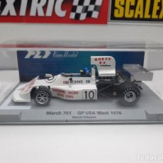 Slot Cars: MARCH 761 FORMULA G.P USA WEST 1976 # 10 FLY SCALEXTRIC. Lote 350064189