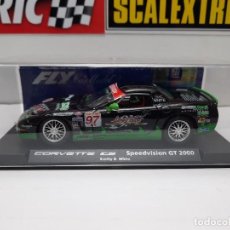 Slot Cars: CORVETTE C5 SPEEDVISION GT 2000 ” FLY SCALEXTRIC!!. Lote 353522073