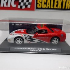 Slot Cars: CORVETTE C5 24H ” SAFETY CAR ” LE MANS 1999 ” FLY SCALEXTRIC!!. Lote 353523178