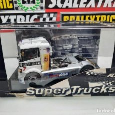 Slot Cars: CAMION MERCEDES BENZ ATEGO FIA ETRC 1999 ” WARSTEINER ” # 7 FLY SCALEXTRIC. Lote 353699238