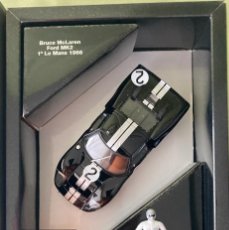 Slot Cars: COCHE FLY FORD MKII 1º LE MANS 1966 -BRUCE MC LAREN-. Lote 354386318