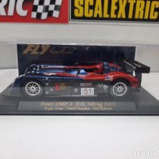Slot Cars: PANOZ LMP-1 12H SEBRING 2002 #51 ”FLY SCALEXTRIC !!!. Lote 355084613