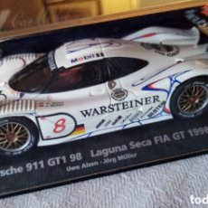 Slot Cars: SCALEXTRIC FLY PORSCHE 911 GT1 98 LAGUNA SECA FIA GT 1998 REF 88120