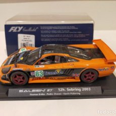 Slot Cars: FLY. SALEEN S7. 12H SEBRING 2003. REF. A-268. Lote 387362999