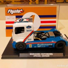 Slot Cars: FLY. CAMION MERCEDES ROTHMANS. REF. 202306.