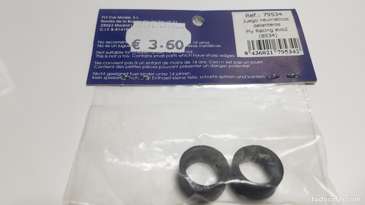 Slot Cars: SLOT SCALEXTRIC FLY CAR MODEL JUEGO 2X NEUMATICOS RUEDAS O GOMAS 18X9 REF:79534