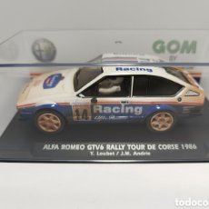 Slot Cars: FLY ALFA ROMEO GTV6 RALLY TOUR DE CORSE 1986 GOM EFECTO SUCIO