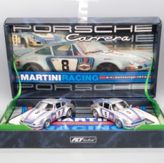 Slot Cars: TEAM MARTINI RACING PORSCHE CARRERA 911 VALLELUNGA 1973 (FLY CAR MODEL)