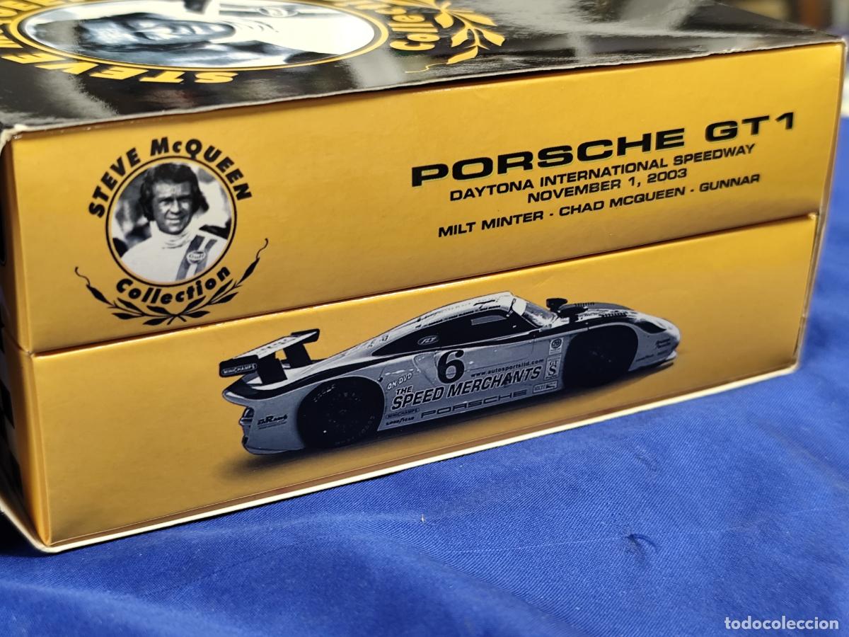 Porsche 911 GT1 N°6 Daytona 2003 - Chad McQueen - FLY 1/32 - Occasion état Neuf