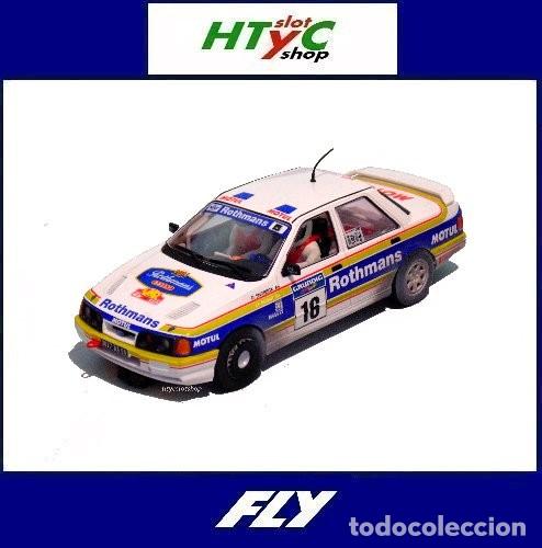Slot Cars: FLY FORD SIERRA #16 EFECTO SUCIO ROTHMANS RALLY DU VAR 1991 SNOBECK A2117AR