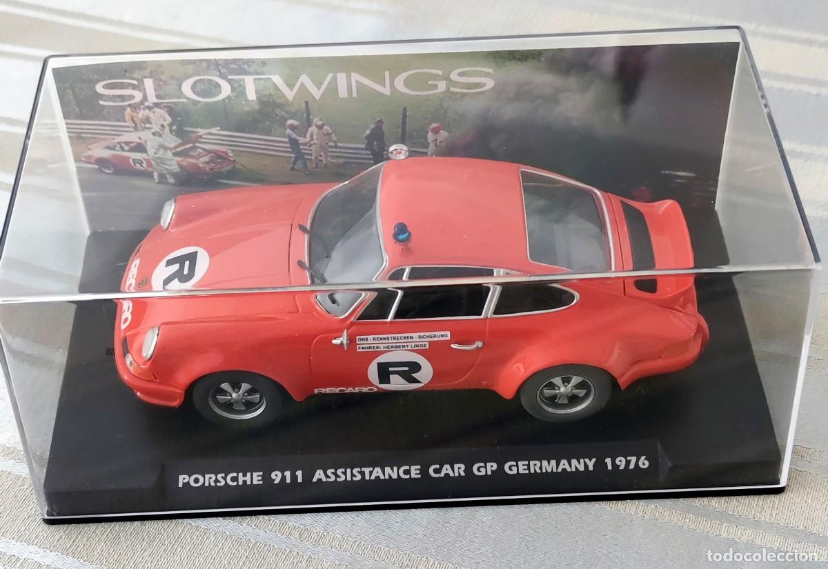 Slot Cars: SLOTWINGS PORSCHE 911 Assistance Car GP Germany 1976