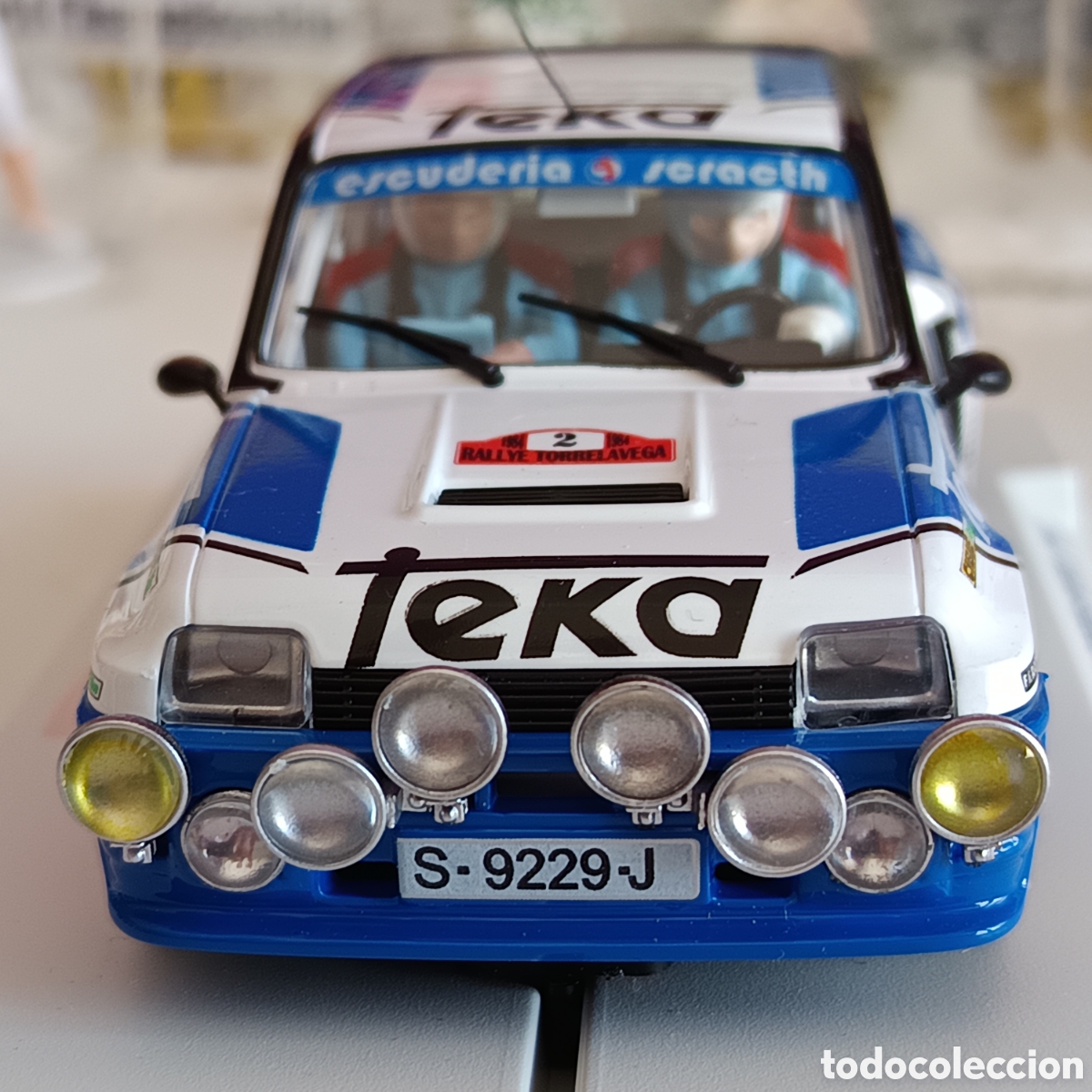 Slot Cars: RENAULT 5 TURBO FLY TEKA N&ordm; 2