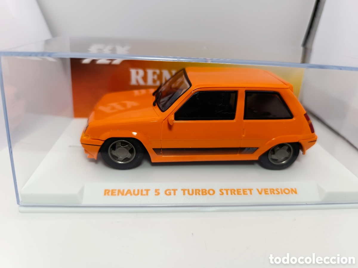 Slot Cars: FLY RENAULT 5 GT TURBO STREET VERSI&Oacute;N ORANGE