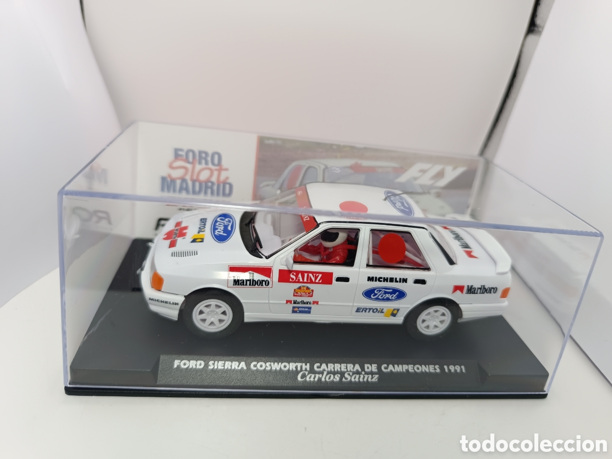 Slot Cars: FLY FORD SIERRA COSWORTH CARRERA DE CAMPEONES CARLOS SAINZ FOROSLOT 2026