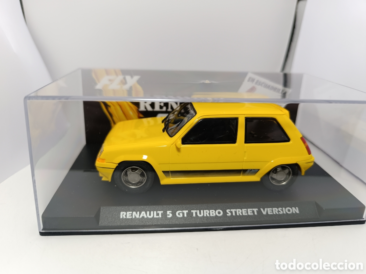 Slot Cars: FLY RENAULT 5 GT TURBO STREET VERSI&Oacute;N YELLOW