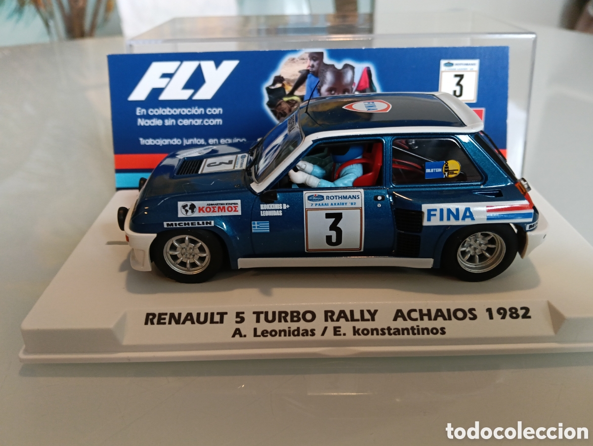 Slot Cars: Renault 5 edici&oacute;n numerada de Fly
