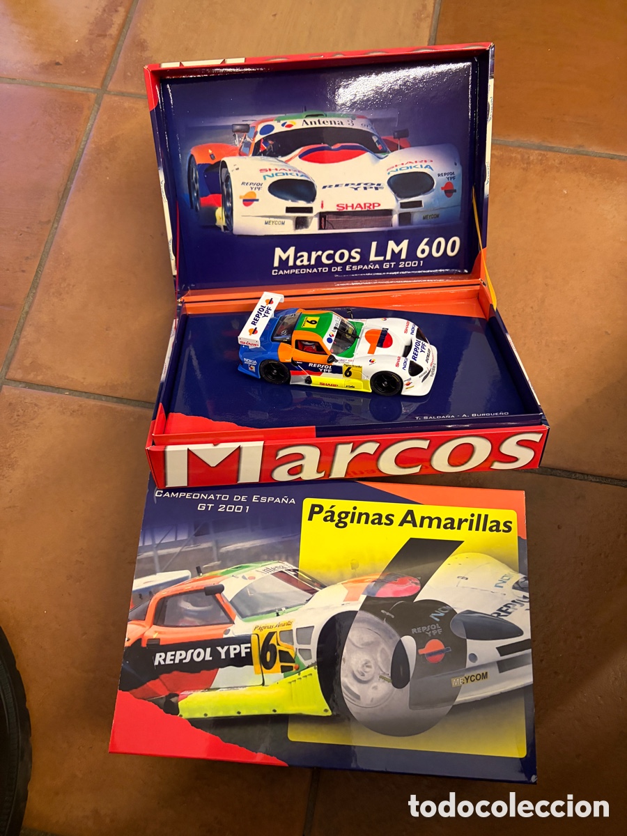 Slot Cars: MARCOS LM 600 &rdquo; PAGINAS AMARILLAS &rdquo; SCALEXTRIC FLY