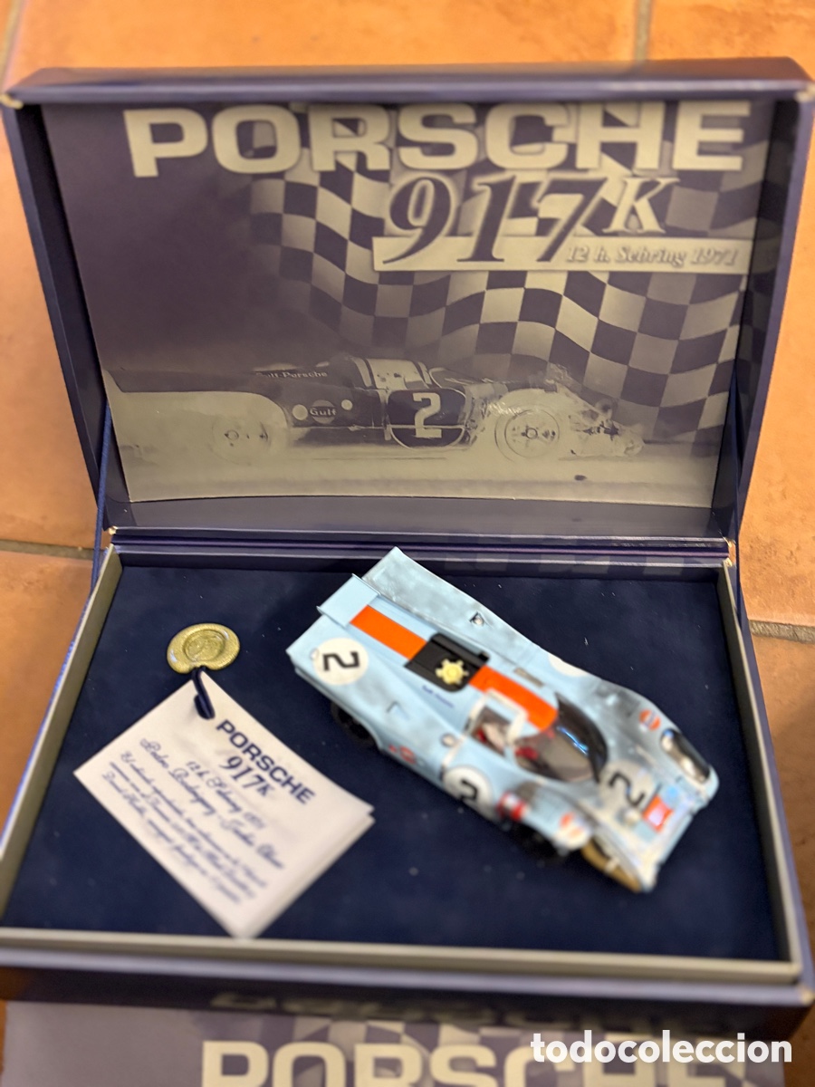 Slot Cars: Porsche 917k fly Chequered Flag