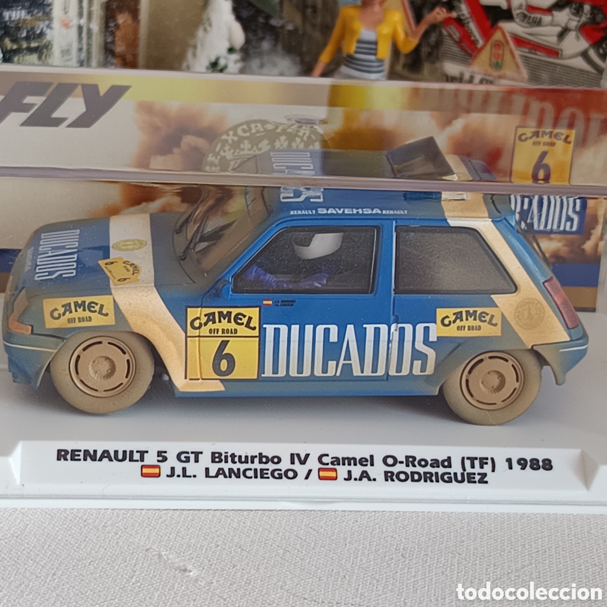 Slot Cars: RENAULT 5 TURBO FLY D&Uacute;O PACK