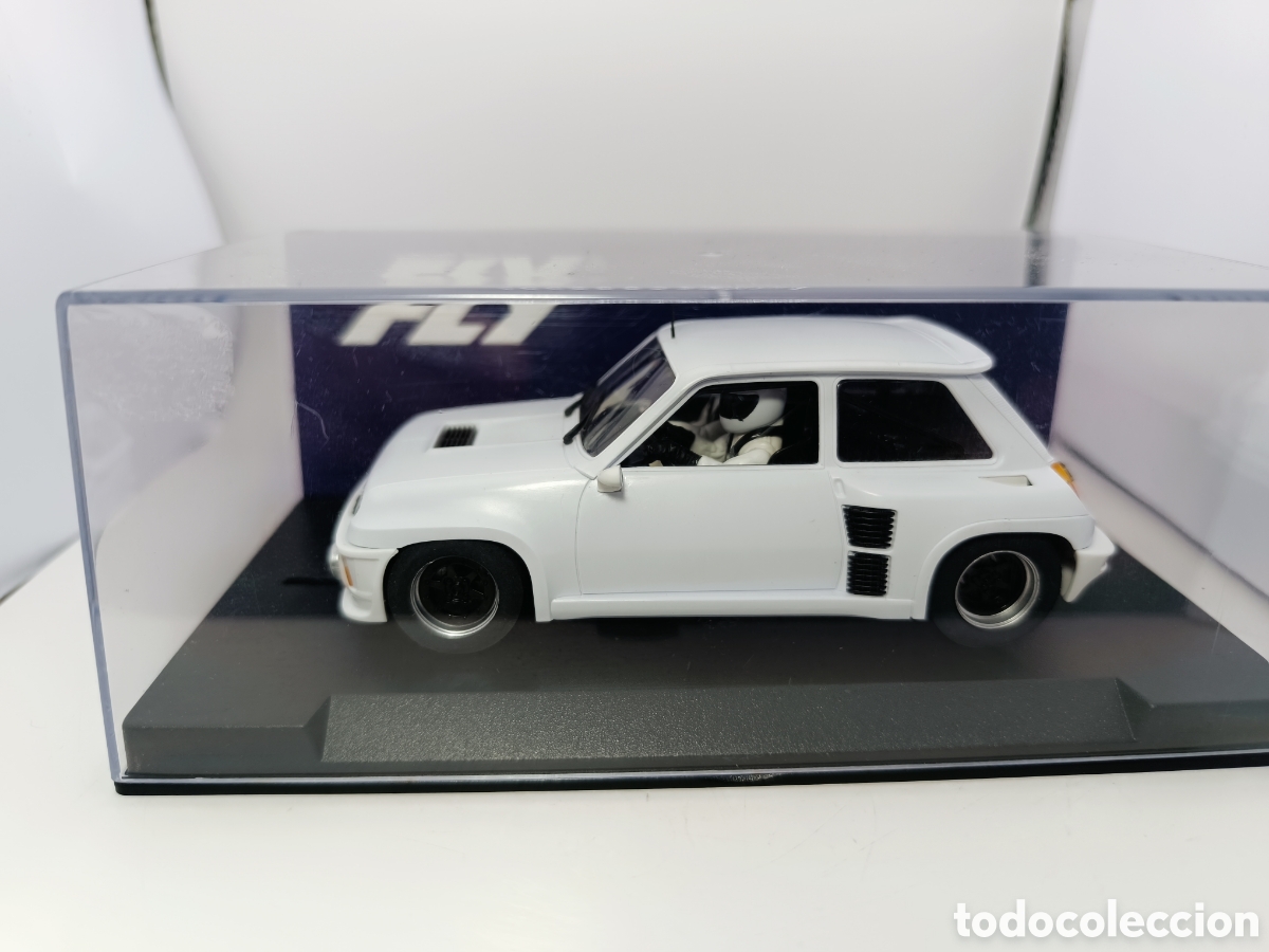 Slot Cars: FLY RENAULT 5 TURBO BLANCO