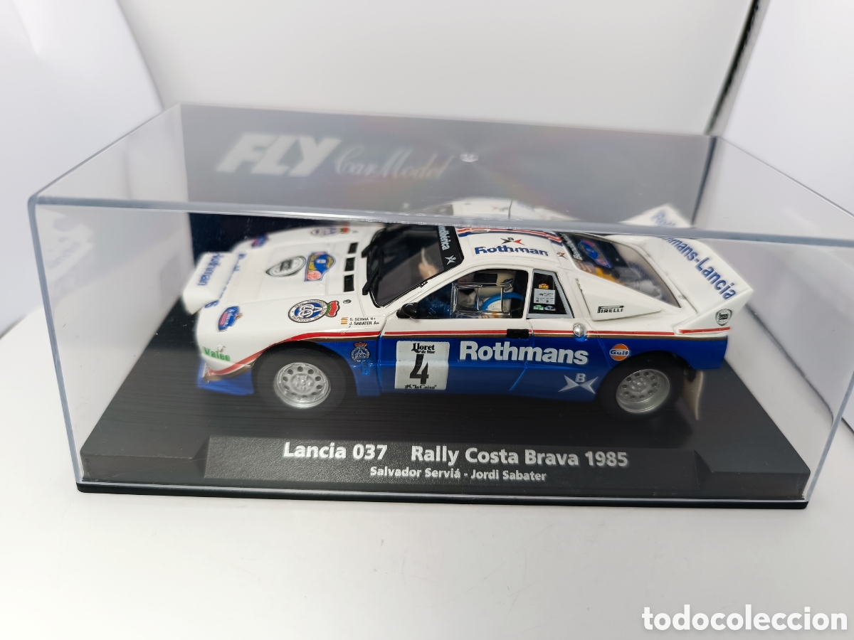 Slot Cars: FLY LANCIA 037 RALLY COSTA BRAVA 1985 SERVIA 88257