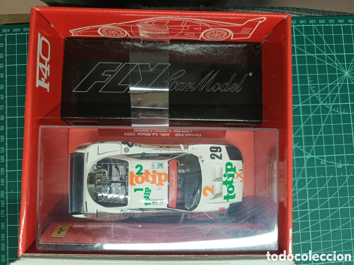 Slot Cars: FLY FERRARI F40 TOTIP 24H LE MANS 1994 88314